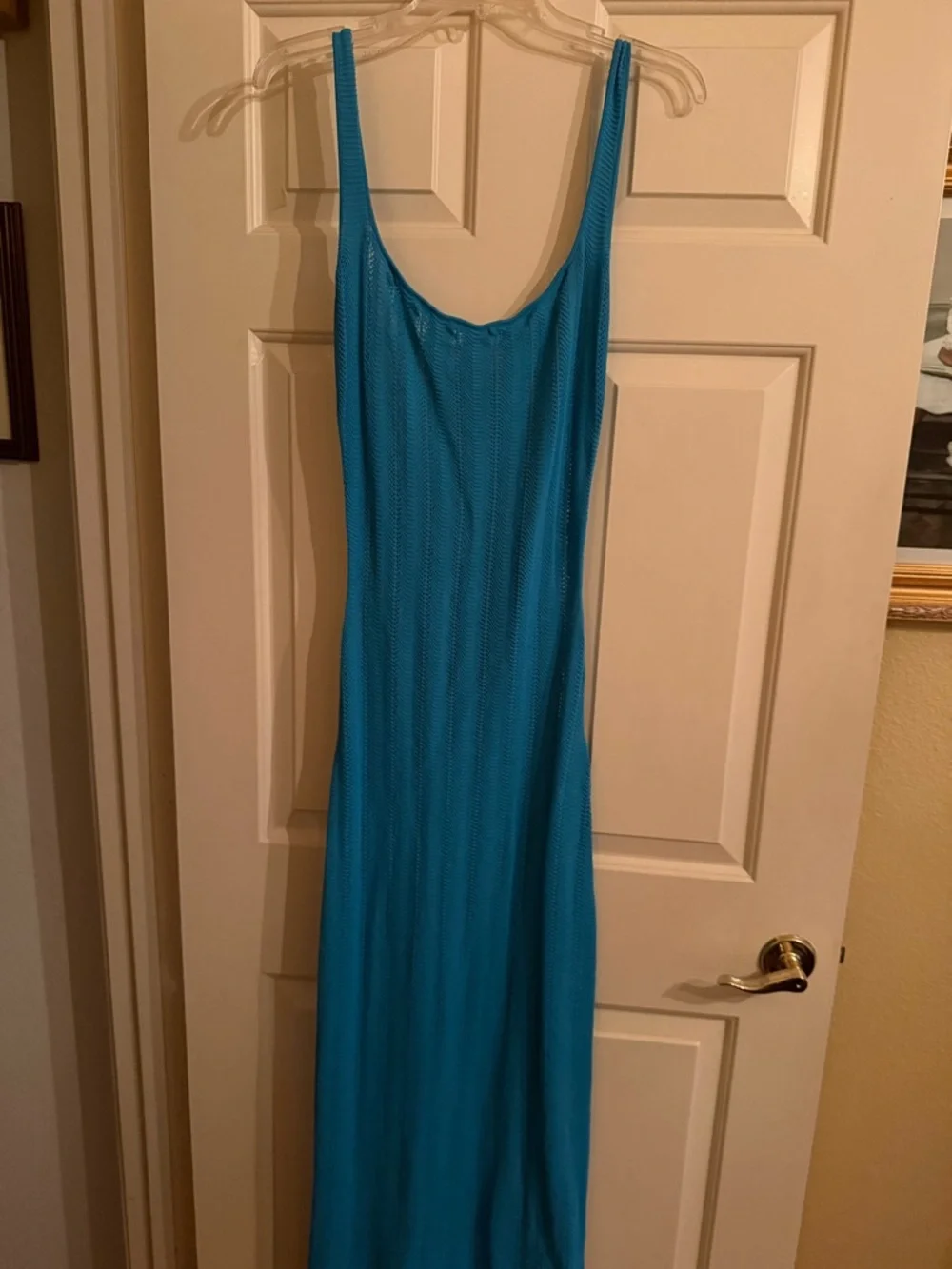 Naked Wardrobe Women's Knit Open Back Maxi Dress - Picture 2 of 9